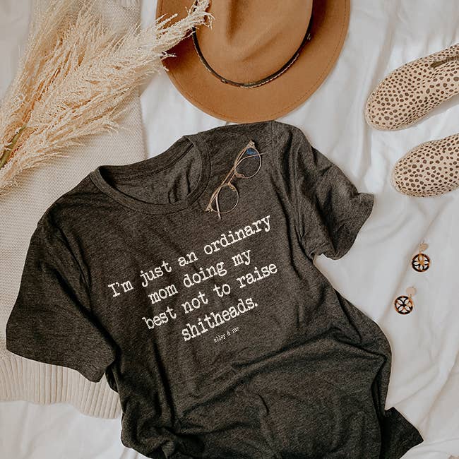 Ordinary Mom Funny Motherhood Graphic Tee